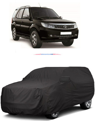 ANTOFY Car Cover For Tata Safari Storme LX (With Mirror Pockets)(Grey)