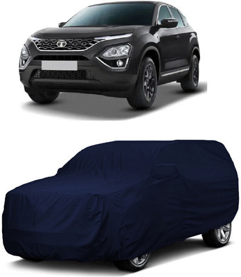 ANTOFY Car Cover For Tata Harrier XZ Dark Edition Diesel (With Mirror Pockets)(Blue)