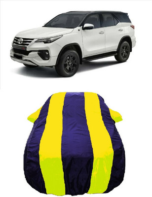 Wegather Car Cover For Toyota Fortuner 2.8 AT Celebratory Edition Diesel (With Mirror Pockets)(Yellow)