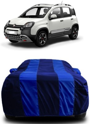 SUGASHRI Car Cover For Fiat Panda (With Mirror Pockets)(Blue, Blue)