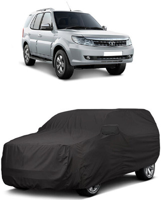 ANTOFY Car Cover For Tata Safari Storme LX Diesel (With Mirror Pockets)(Grey)