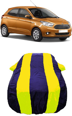 Wegather Car Cover For Ford Figo 1.5D Ambiente MT (With Mirror Pockets)(Yellow)