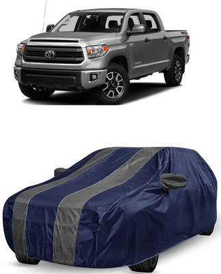 ANTOFY Car Cover For Toyota Tundra 4.6L V8 (With Mirror Pockets)(Grey, Blue)