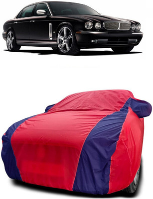 Autoprime Car Cover For Jaguar Super V8 (With Mirror Pockets)(Red, Blue)