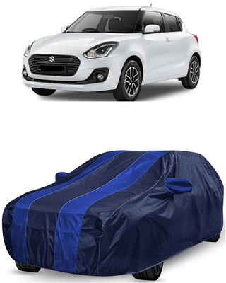 ANTOFY Car Cover For Maruti Suzuki Swift AMT ZDI Plus Diesel (With Mirror Pockets)(Blue, Blue)