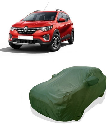 Tricway Car Cover For Renault Triber RXT Petrol (With Mirror Pockets)(Green)