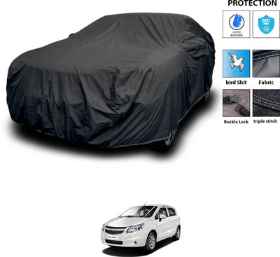 PAGORA Car Cover For Chevrolet UVA (With Mirror Pockets)(Black)