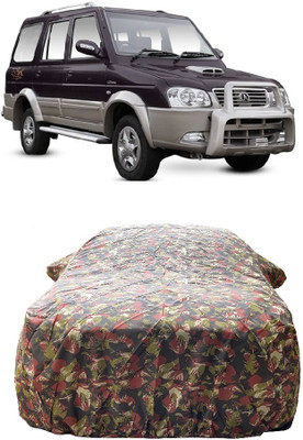 Wegather Car Cover For ICML Extreme DI Non Ac 9Seater BSIII (With Mirror Pockets)(Multicolor)