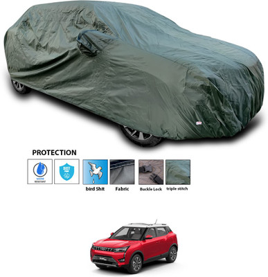 PAGORA Car Cover For Mahindra XUV 300 (With Mirror Pockets)(Green)