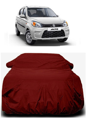 Autoprime Car Cover For Maruti 800 Std BSII (With Mirror Pockets)(Maroon)