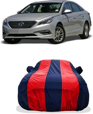 Tricway Car Cover For Hyundai Sonata LF Active (With Mirror Pockets)(Red)