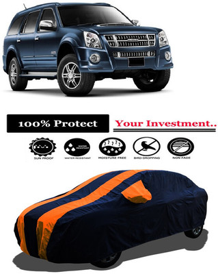 Amexride Car Cover For Isuzu Isuzu MU 7 4x2 HI PACK (With Mirror Pockets)(Orange)
