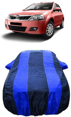 Wegather Car Cover For Mahindra E Verito D4 (With Mirror Pockets)(Blue)