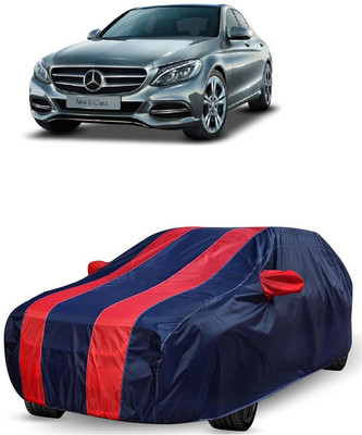ANTOFY Car Cover For Mercedes Benz C-Class C 250 CDI Avantgarde (With Mirror Pockets)(Red, Blue)
