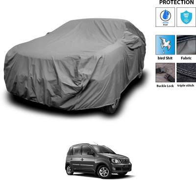 PAGORA Car Cover For Mahindra Quanto (With Mirror Pockets)(Grey)