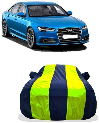 Tricway Car Cover For Audi S6 4.0 TFSI Petrol (With Mirror Pockets)(Yellow)