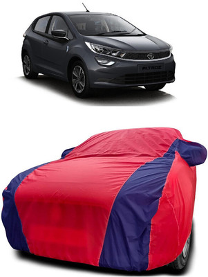 Autoprime Car Cover For Tata Altroz XZ Option Diesel (With Mirror Pockets)(Red, Blue)