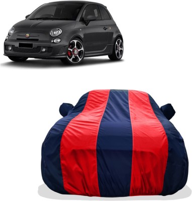 Tricway Car Cover For Fiat 500 Abarth 595 Competizione (With Mirror Pockets)(Red)