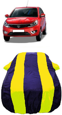 Wegather Car Cover For Tata Bolt Revotron XMS (With Mirror Pockets)(Yellow)