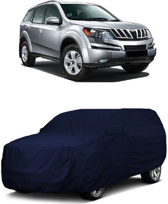 ANTOFY Car Cover For Mahindra XUV500 W6 (With Mirror Pockets)(Blue)