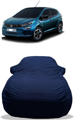 Wegather Car Cover For Tata Altroz EV (With Mirror Pockets)(Blue)