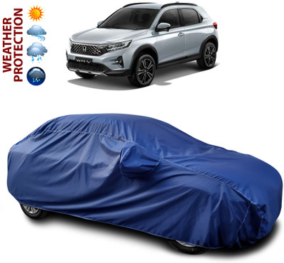 CODOKI Car Cover For Honda WR-V (With Mirror Pockets)(Blue)