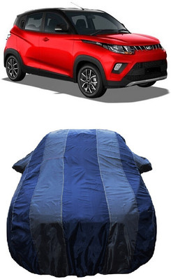 Wegather Car Cover For Mahindra KUV100 mFALCON D75 K4 Plus 5str (With Mirror Pockets)(Grey)