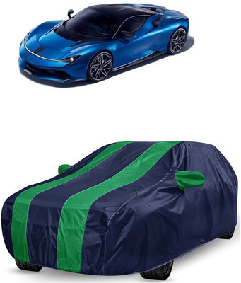 ANTOFY Car Cover For Pininfarina Battista GT Hypercar (With Mirror Pockets)(Green, Blue)