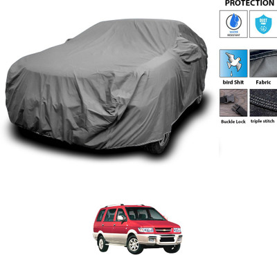 PAGORA Car Cover For Chevrolet Tavera (With Mirror Pockets)(Grey)