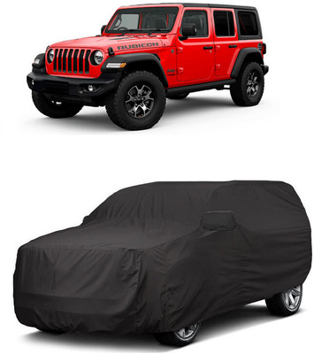 ANTOFY Car Cover For Jeep Wrangler (With Mirror Pockets)(Grey)