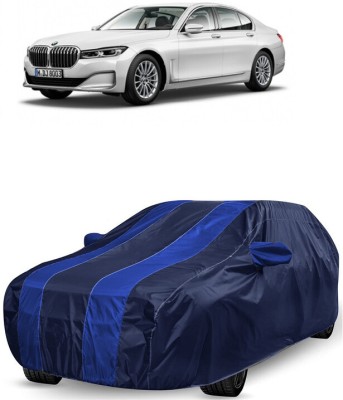 ANTOFY Car Cover For BMW 7 Series 730i (With Mirror Pockets)(Blue, Blue)