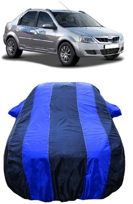 Wegather Car Cover For Mahindra E Verito D6 Electric (With Mirror Pockets)(Blue)