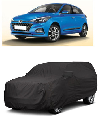 ANTOFY Car Cover For Hyundai Elite i20 Magna Plus Petrol (With Mirror Pockets)(Grey)