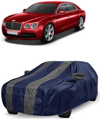 ANTOFY Car Cover For Bentley Flying Spur V8 Petrol (With Mirror Pockets)(Grey, Blue)