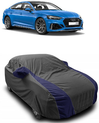 ANTOFY Car Cover For Audi RS5 (With Mirror Pockets)(Grey, Blue)