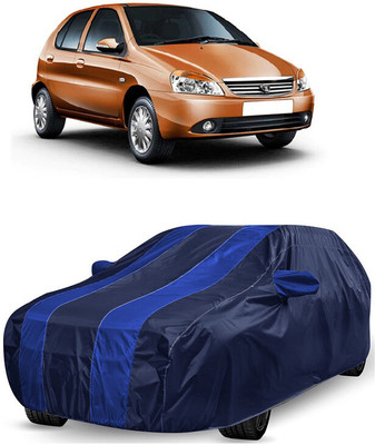 ANTOFY Car Cover For Tata Indica DLX (With Mirror Pockets)(Blue, Blue)
