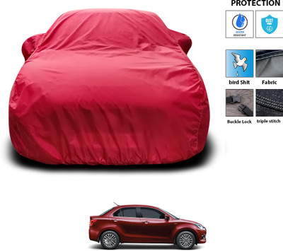 PAGORA Car Cover For Maruti Suzuki Dzire (With Mirror Pockets)(Maroon, For 2019, 2020, 2021, 2022, 2023 Models)