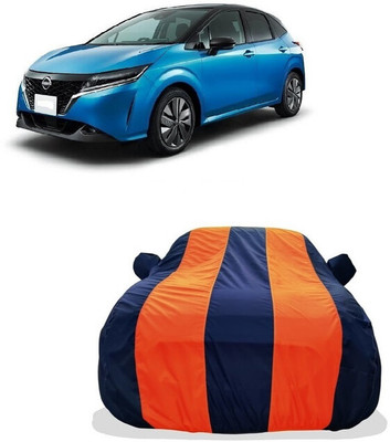 Tricway Car Cover For Nissan Note e-Power (With Mirror Pockets)(Orange)