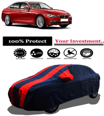Amexride Car Cover For BMW 3 Series 320i (With Mirror Pockets)(Red)