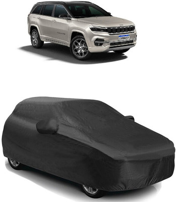 SUGASHRI Car Cover For Jeep Commander (With Mirror Pockets)(Grey)