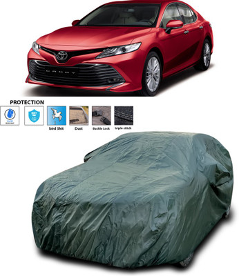 PAGORA Car Cover For Toyota Camry (With Mirror Pockets)(Green)