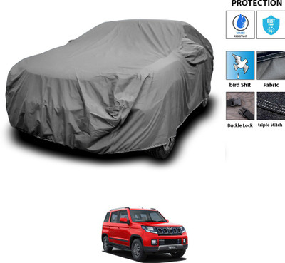 PAGORA Car Cover For Mahindra TUV300 (With Mirror Pockets)(Grey)