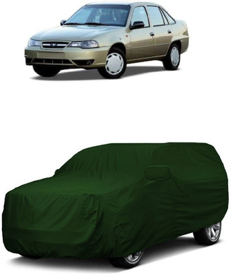 ANTOFY Car Cover For Daewoo Nexia DOCH 1.5L (With Mirror Pockets)(Green)