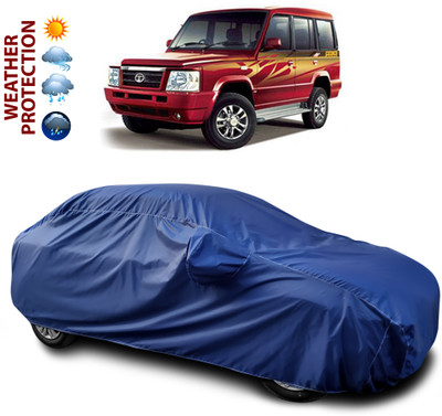 CODOKI Car Cover For Tata Sumo Gold (With Mirror Pockets)(Blue)