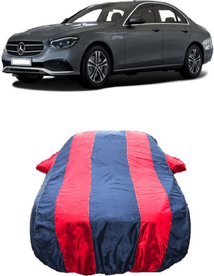 Wegather Car Cover For Mercedes Benz E-Class Exclusive E 200 Petrol (With Mirror Pockets)(Red)