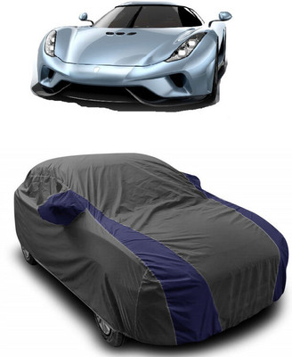 ANTOFY Car Cover For Koenigsegg Regera 5L Twin-turbo V8 (With Mirror Pockets)(Grey, Blue)
