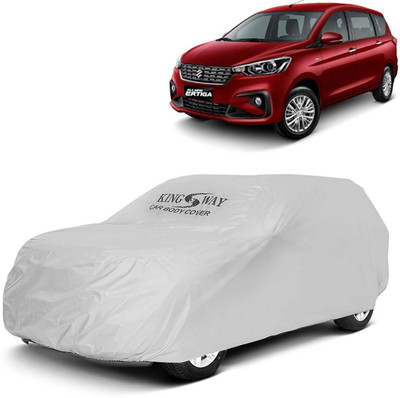 Kingsway Car Cover For Maruti Suzuki Ertiga (Without Mirror Pockets)(Silver, For 2018, 2019, 2020, 2021, 2022 Models)