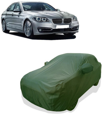 Tricway Car Cover For BMW 5 Series 525d Luxury Plus (With Mirror Pockets)(Green)