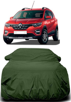 Autoprime Car Cover For Renault Triber RXE Petrol (With Mirror Pockets)(Green)