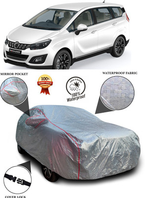 PAGORA Car Cover For Mahindra Marazzo (With Mirror Pockets)(Silver)
